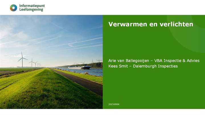 Verlichten verwarmen