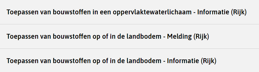 Activiteiten kiezen toepassen bouwstoffen